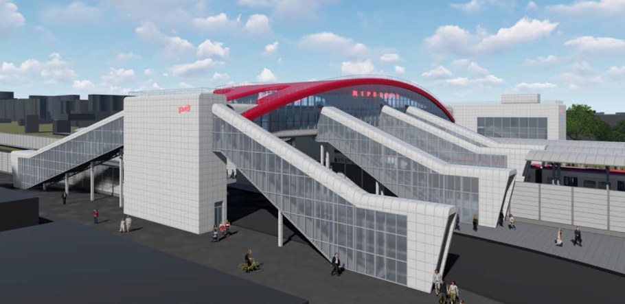 Станция МЦД Щербинка проект