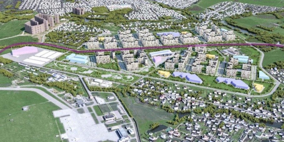 ЖК Остафьево самолет