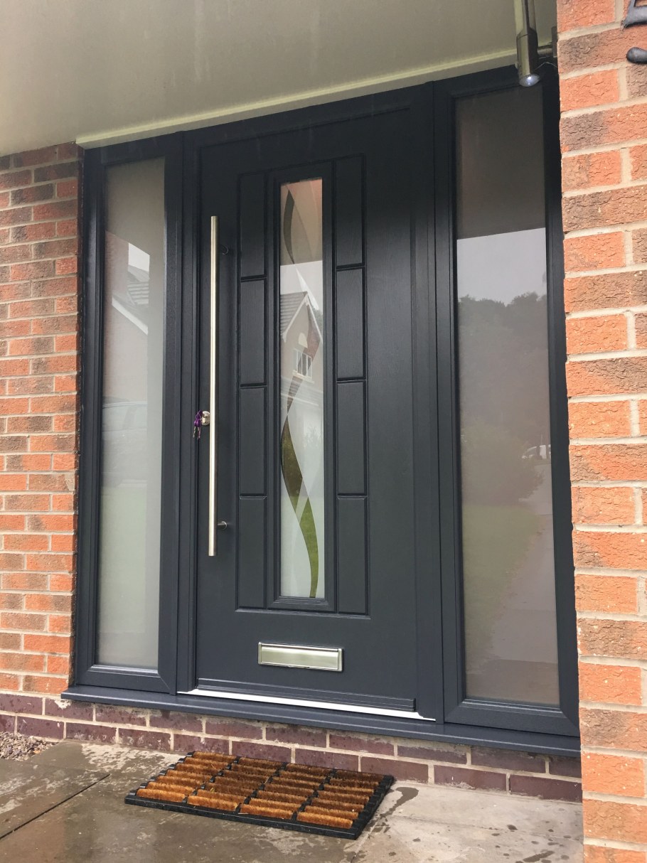 Входные двери Schuco Anthracite Grey