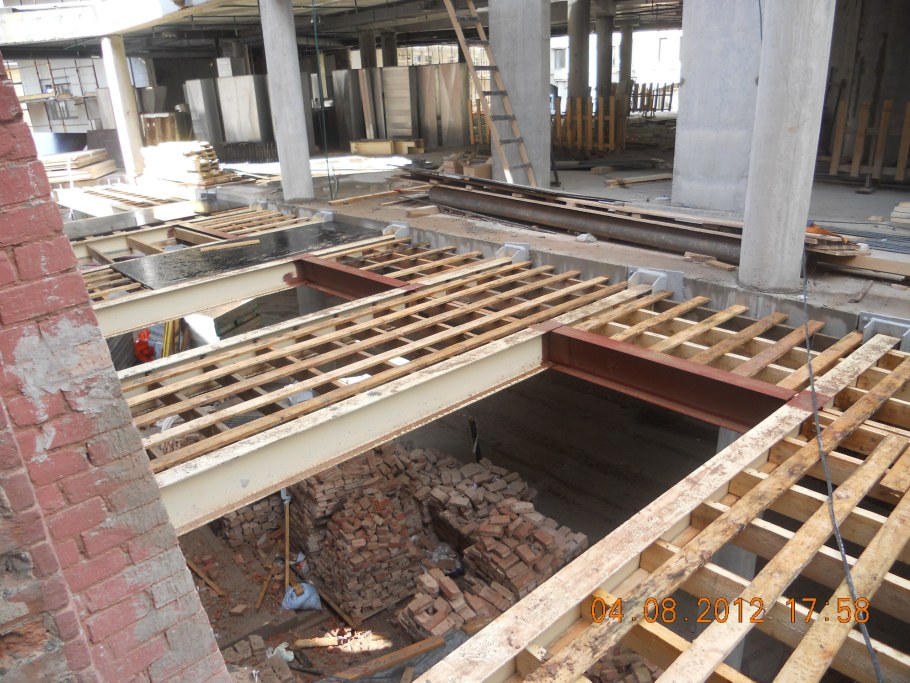 Балка монтажного перекрытия 2780х120х300