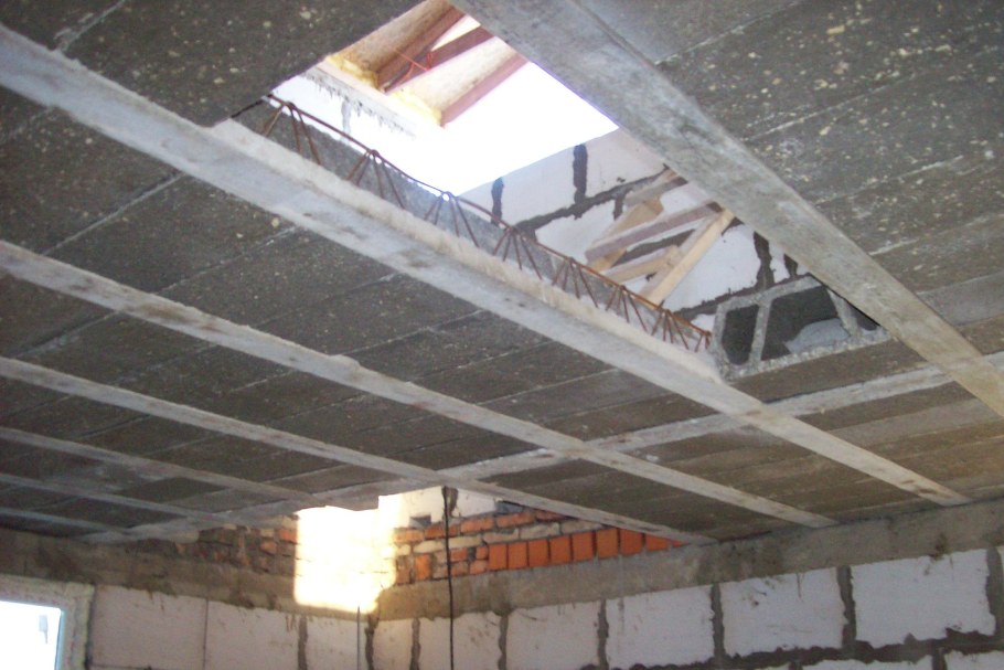 Потолок плита перекрытия