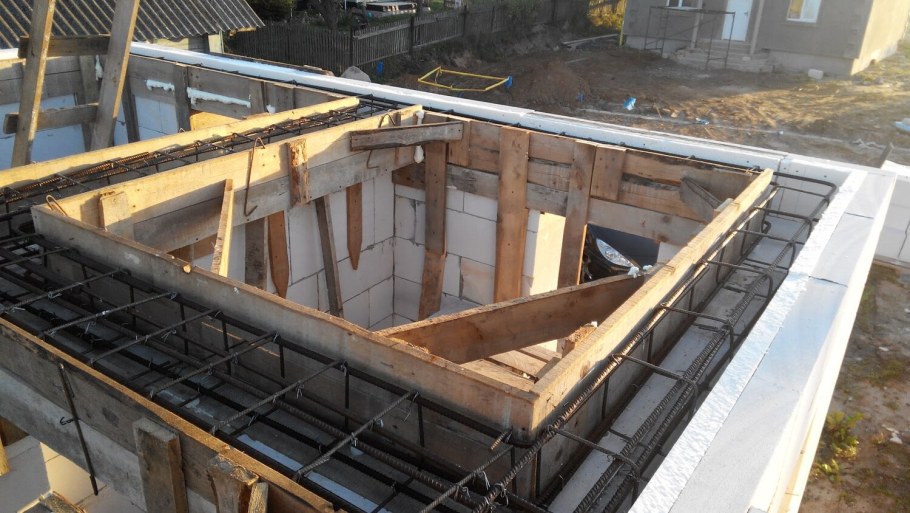 Армирование сейсмопоясов