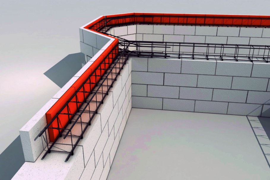 Армопояс на перекрытие Марко