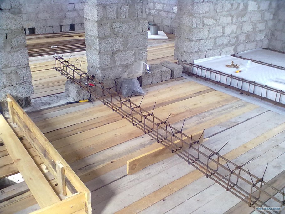 Опалубка ребристого перекрытия