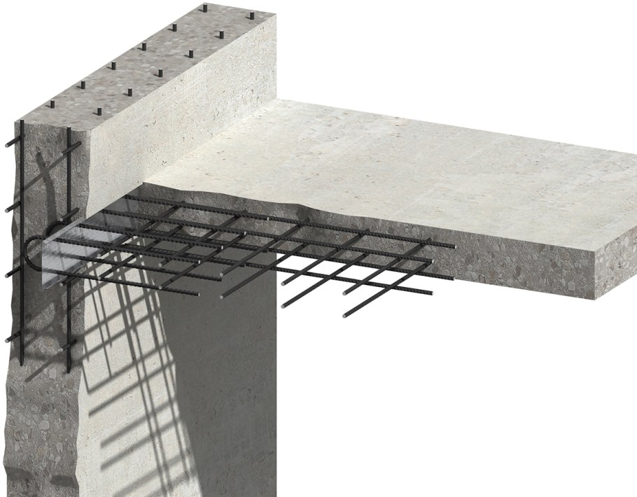 Монолитная плита перекрытия