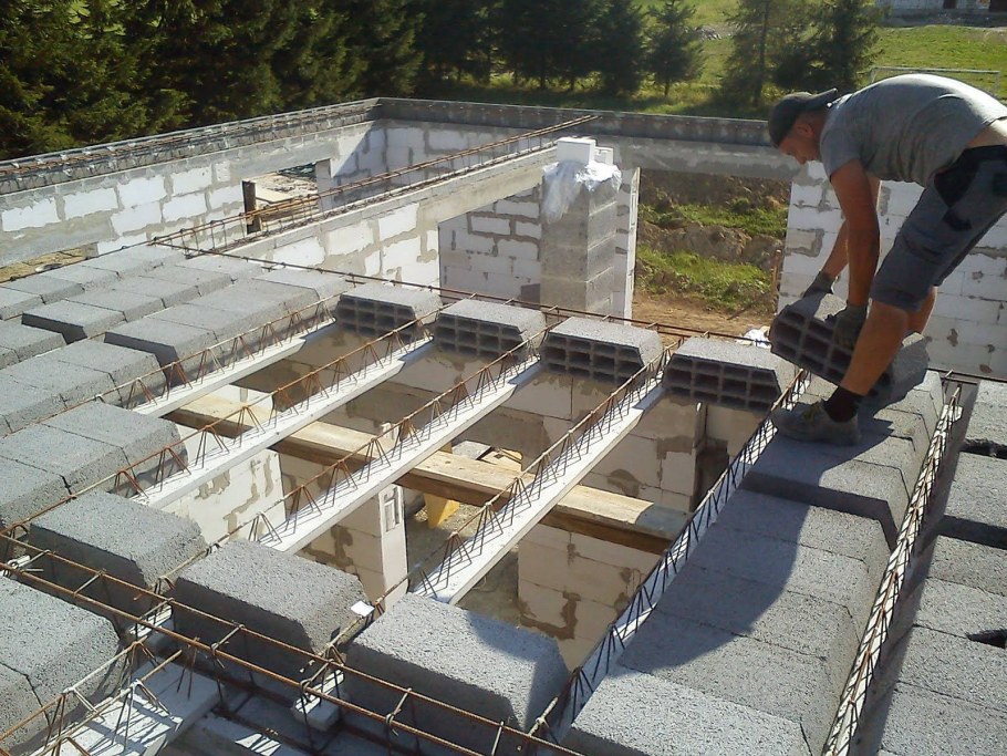 Часторебристые сборно-монолитные перекрытия