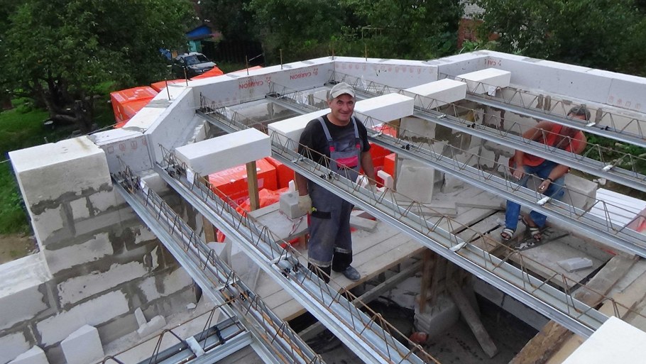 Балки сборно монолитные перекрытия Марко