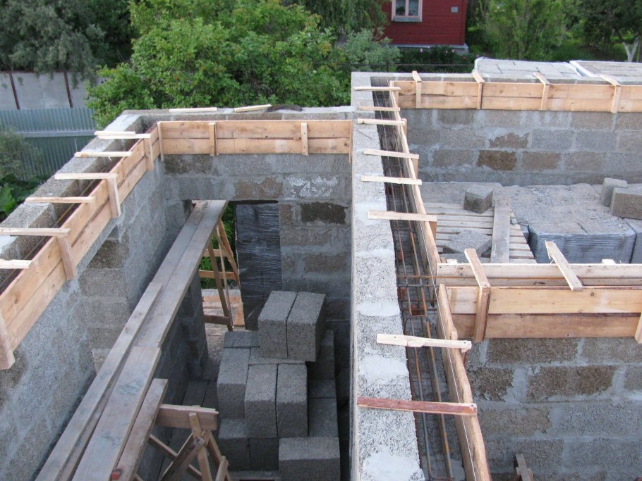 Армопояс для арболита