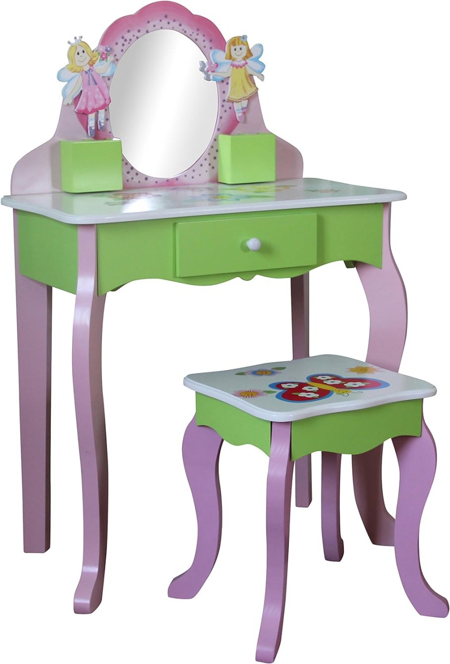 Детский туалетный столик с зеркалом