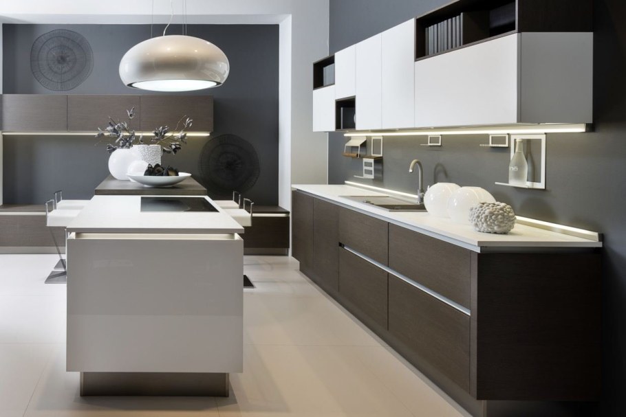 Красивая лаконичная кухня