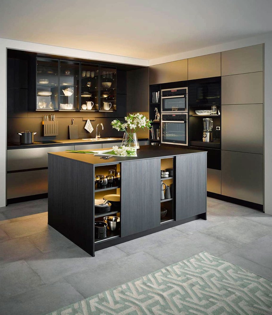 Кухонный гарнитур с островом