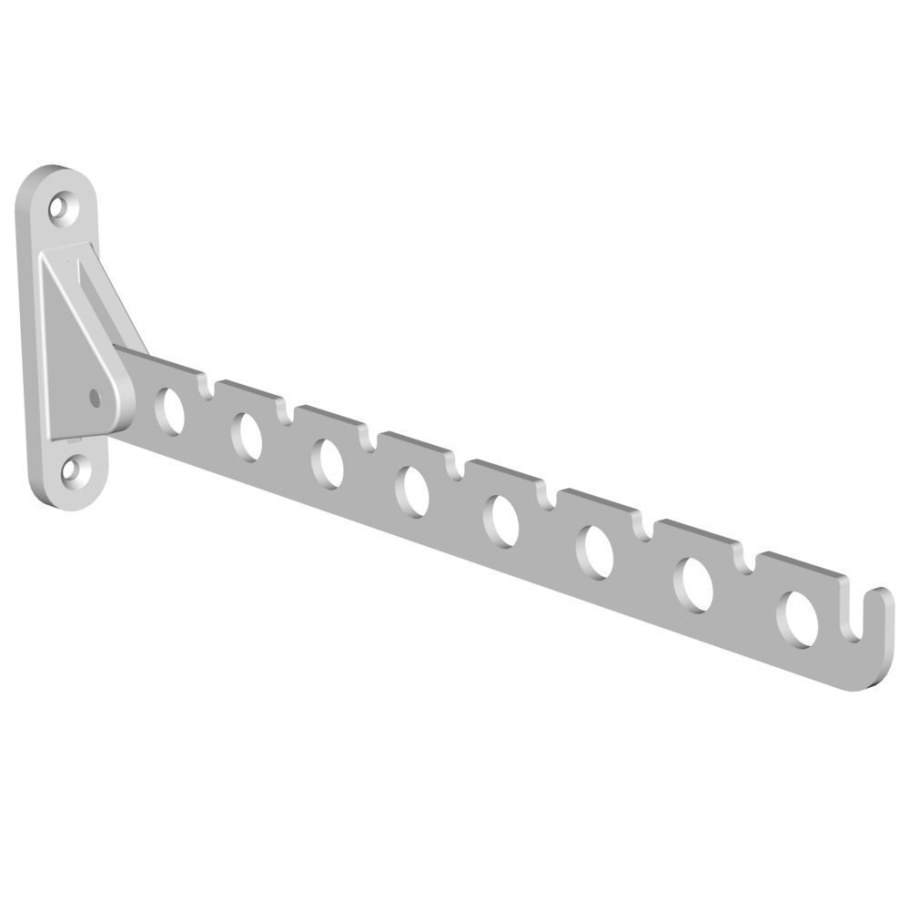 Планка для вешалок складная настенная