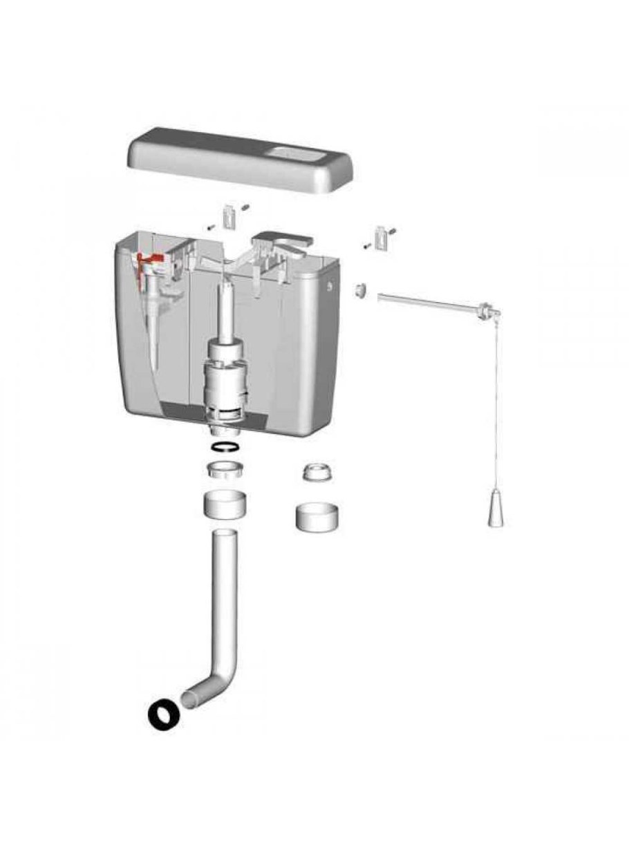 Бачок унитаза пластиковый Cersanit Niagara k97-003