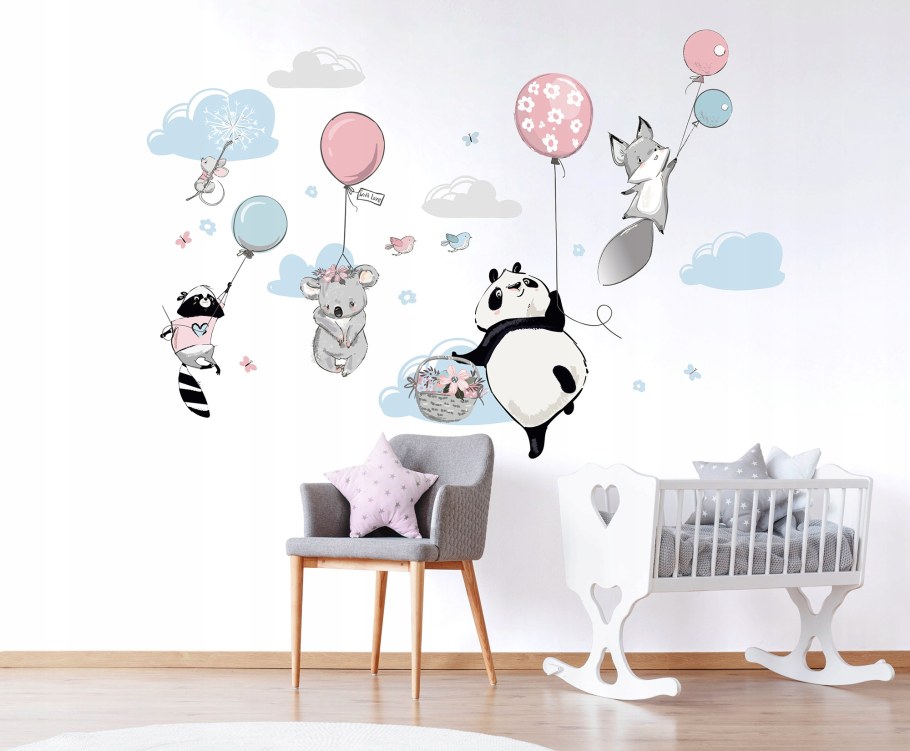 Наклейка заяц на стену