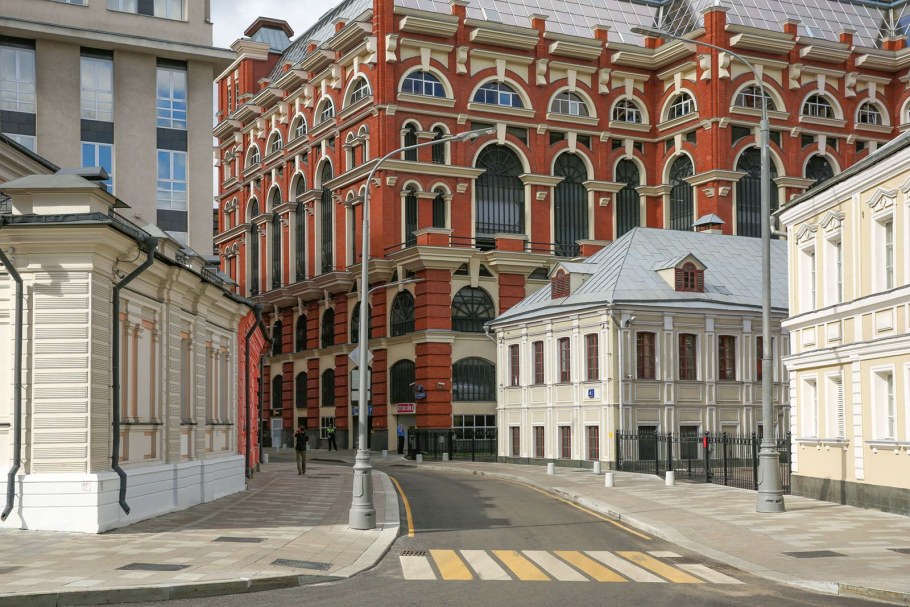 Фасад мэрии Москвы