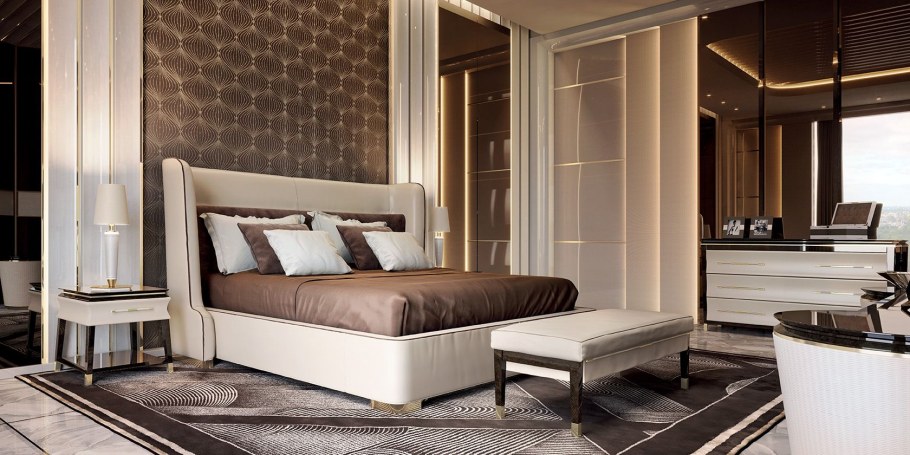 Кровать Noir Turri z640k