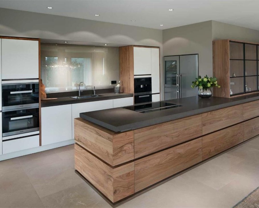 Деревянные фасады шпон Nolte