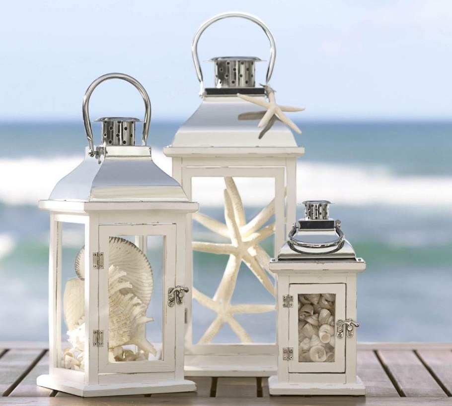 Декоративный фонарь в морском стиле