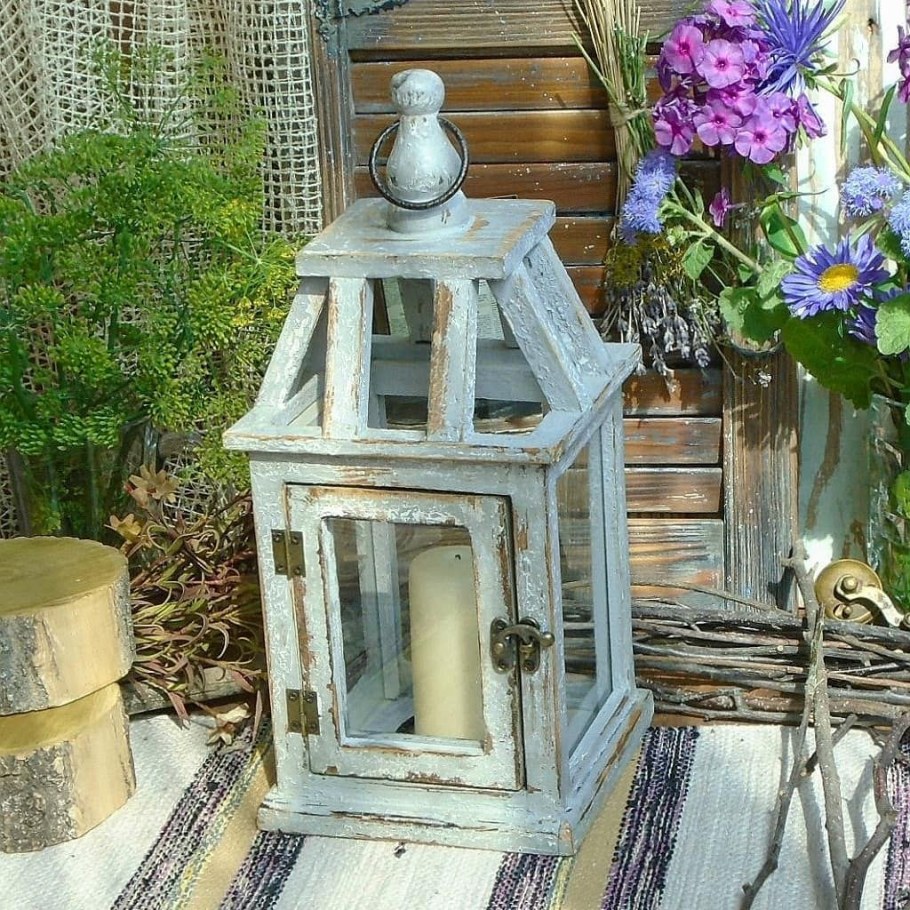 Фонарь- подсвечник в стиле Прованс