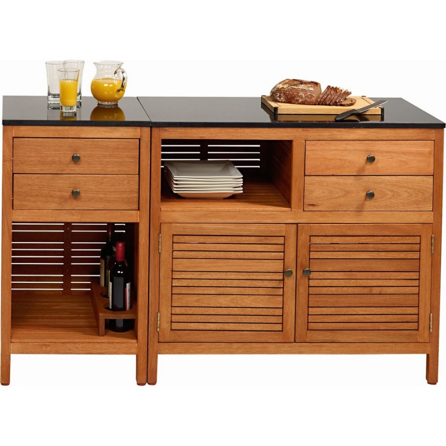 Комод садовый Chelsea 100х90 см эвкалипт