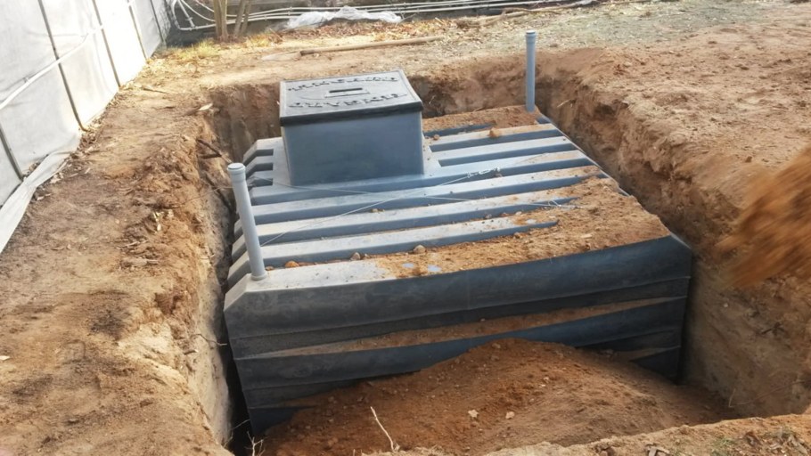 Бетонный кессон для погреба