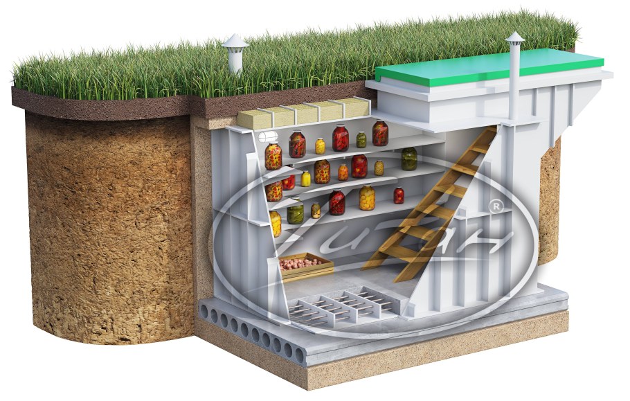 Пластиковый погреб alta pogreb 20