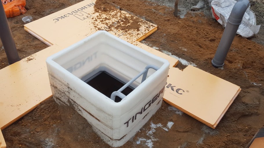 Пластиковые ямы для овощей