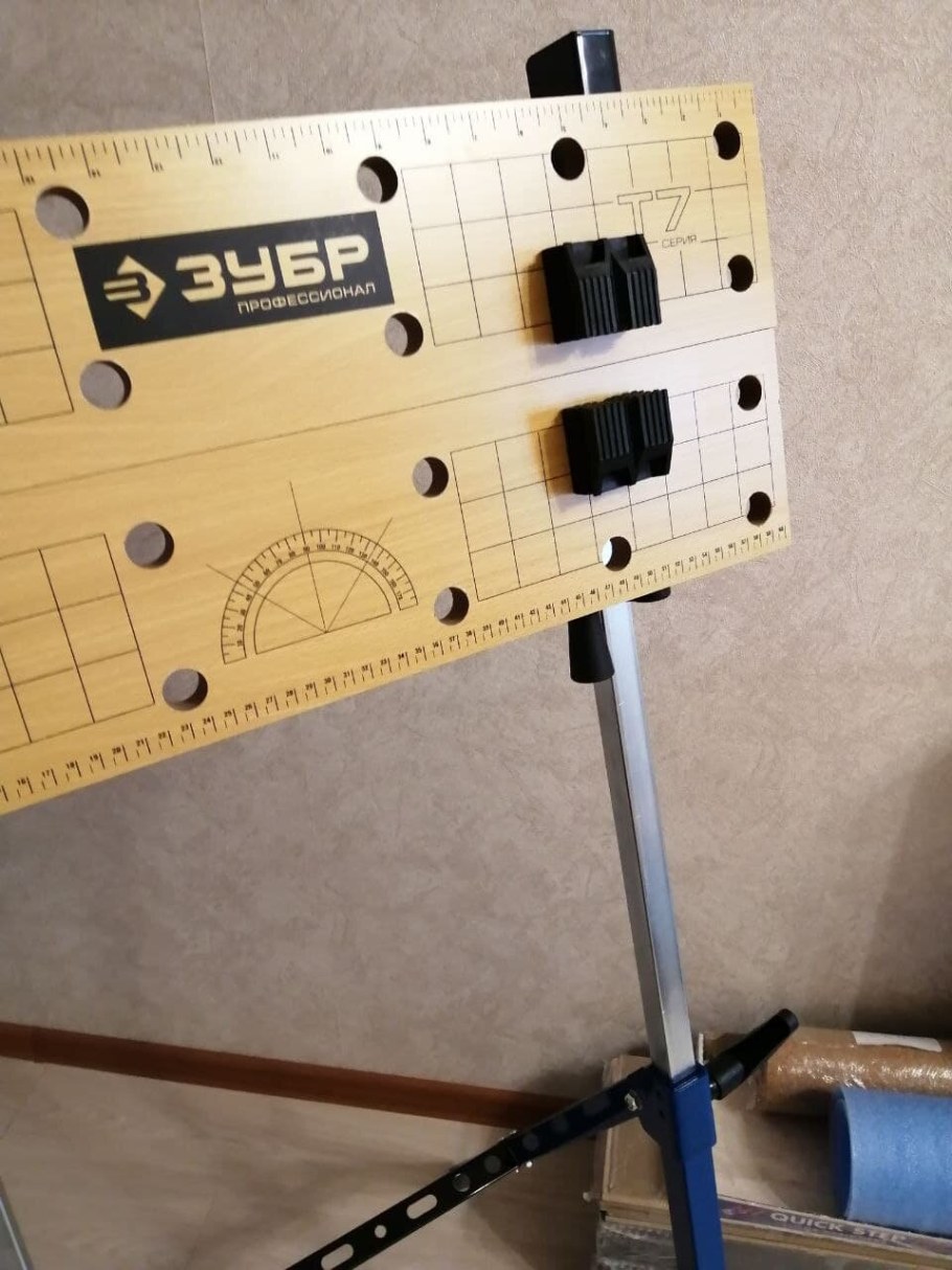 Верстак складной ЗУБР профессионал t7 (38728) 605x128 мм