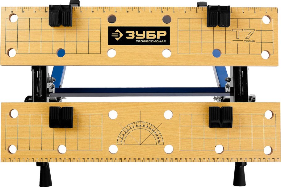 Столярный складной верстак ЗУБР T-7 профессионал 38728