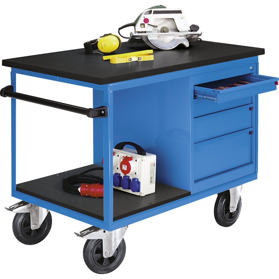 Тележка стол для автосервиса 500кг