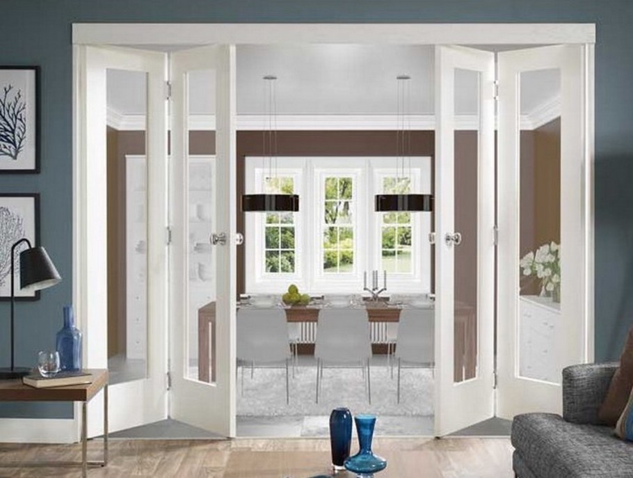 Раздвижные двери в интерьере