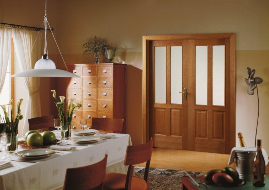 Двойные двери межкомнатные