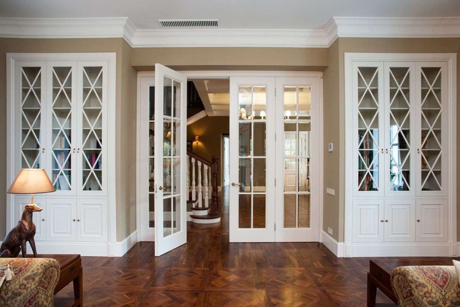Раздвижные двери в классическом стиле
