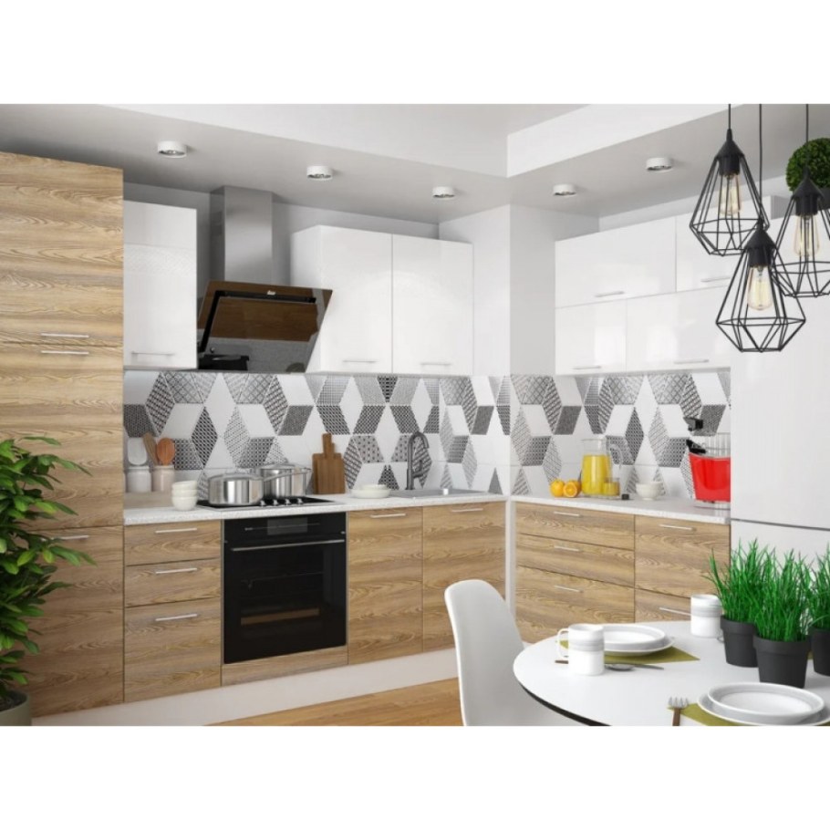 Кухня Полонез ясень Рикон