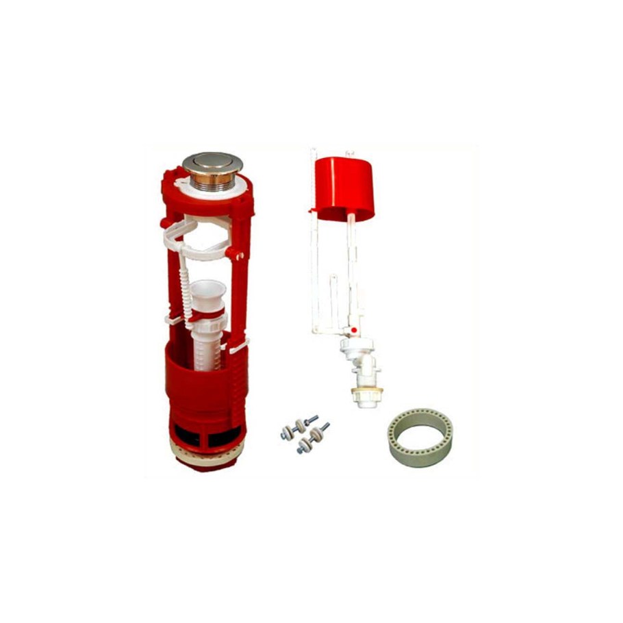 Арматура для унитаза РБМ АС-17.1 (кноп. Нижн.)