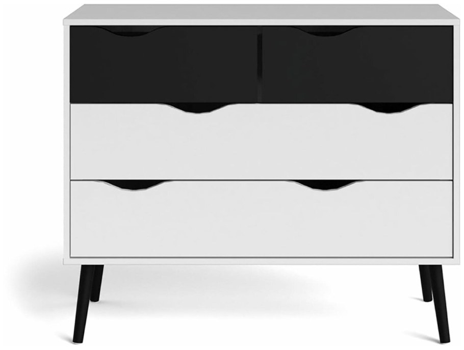 Комод Oslo Lazurit белый