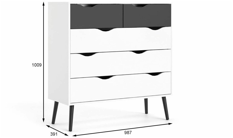 Комод Oslo лазурит