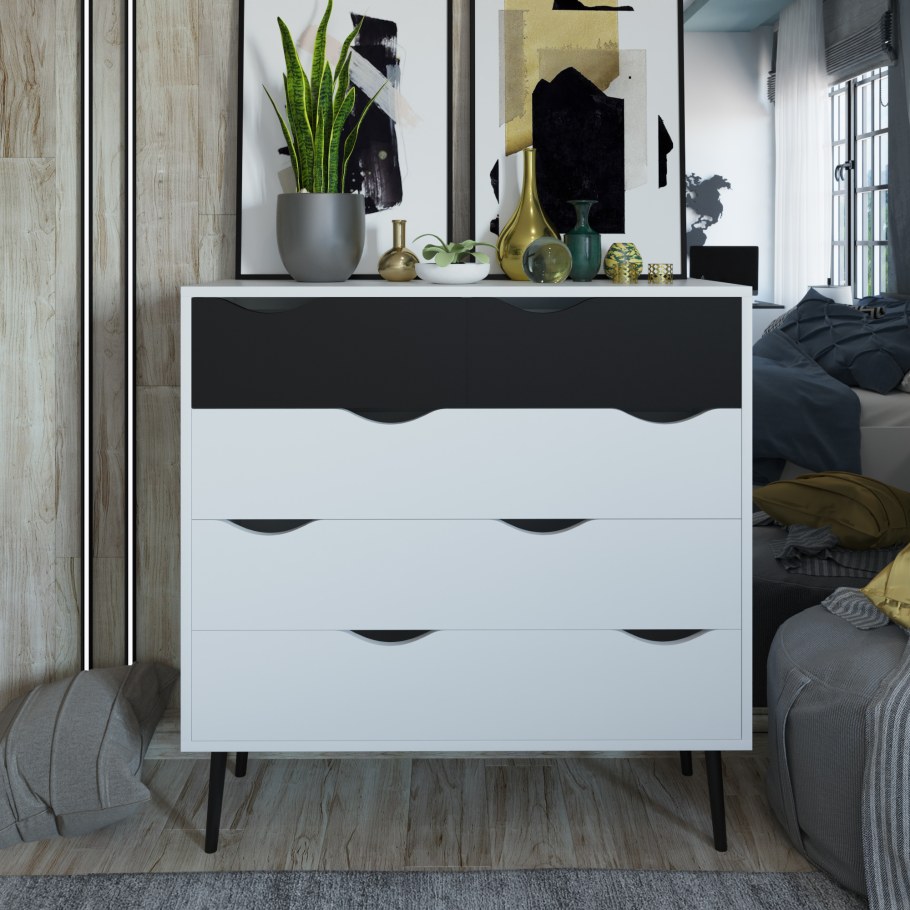 Комод Oslo белый