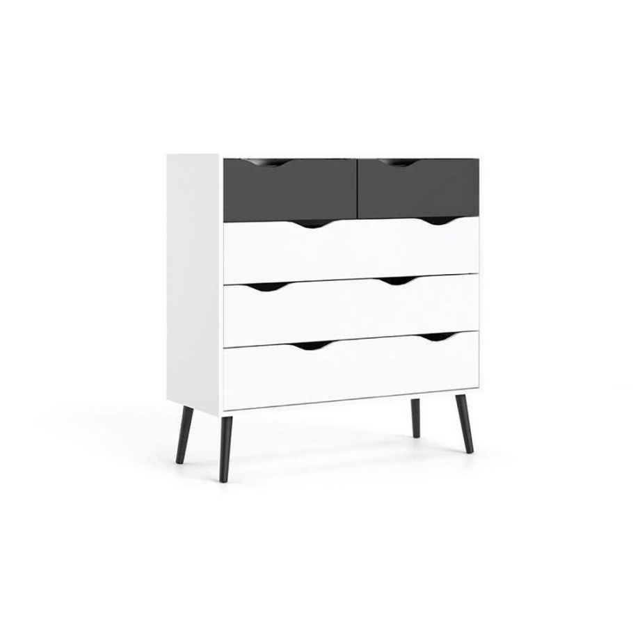 Комод Oslo с пятью ящиками