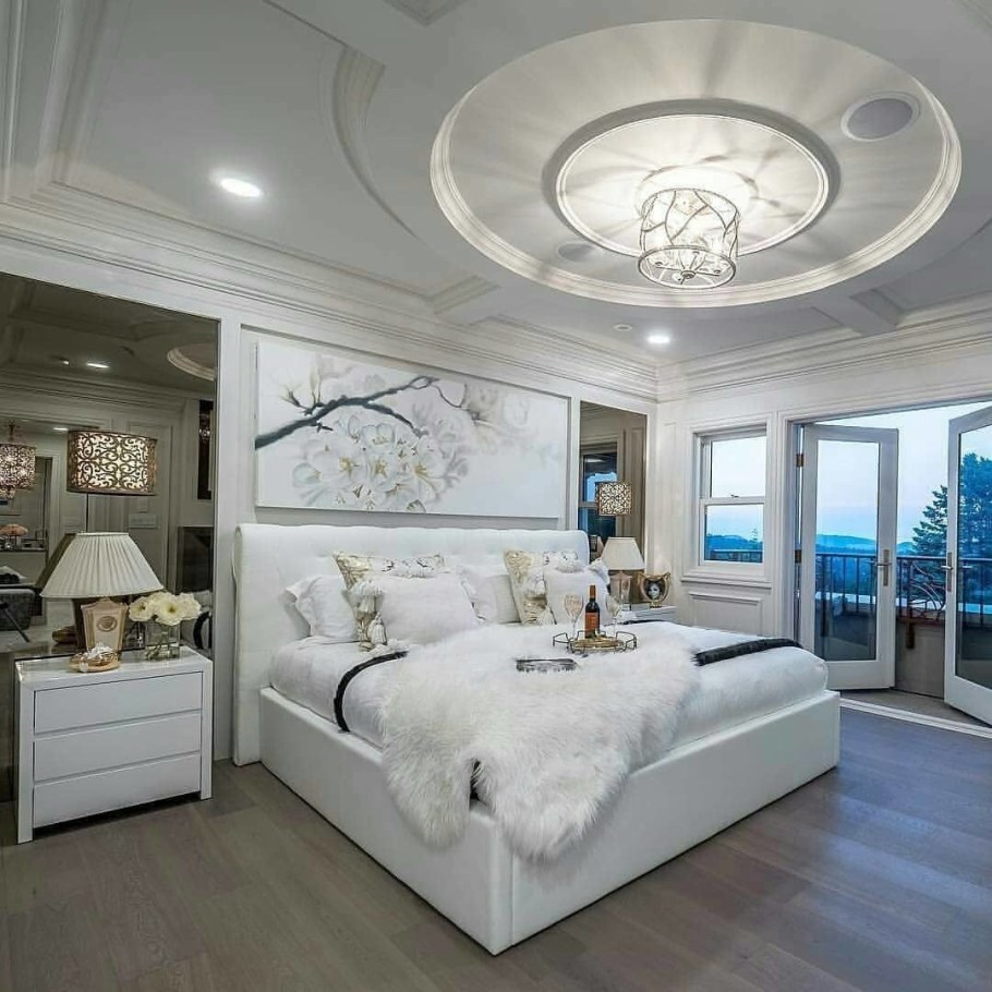 Красивые большие спальни
