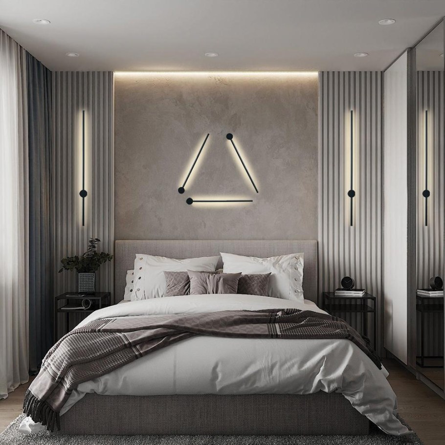 Современный интерьер спальни