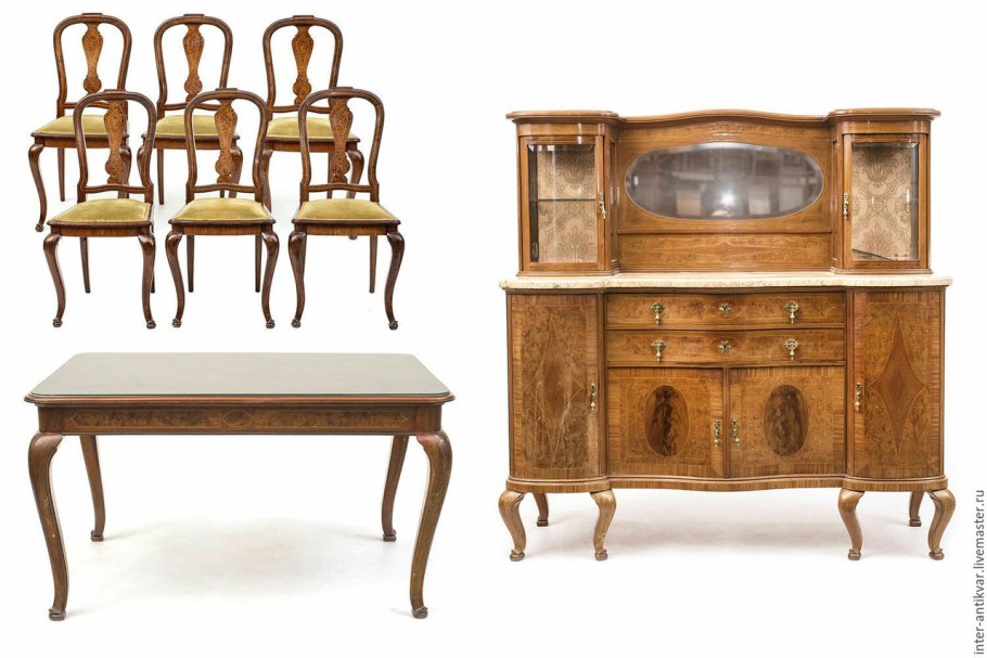 Стиль королевы Анны мебель