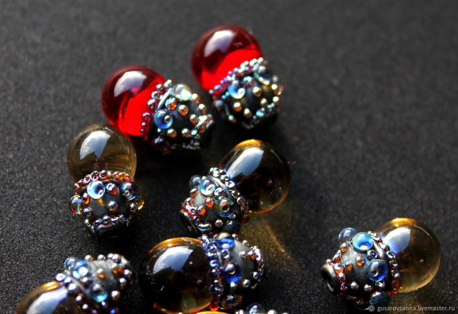 Лэмпворк Бусины глаз