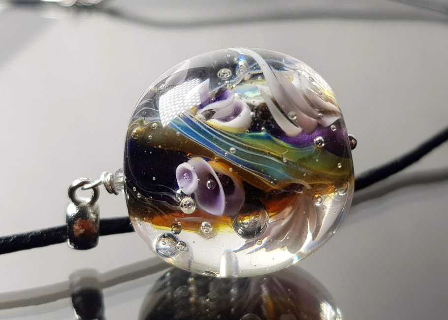 Бусины лэмпворк прозрачный