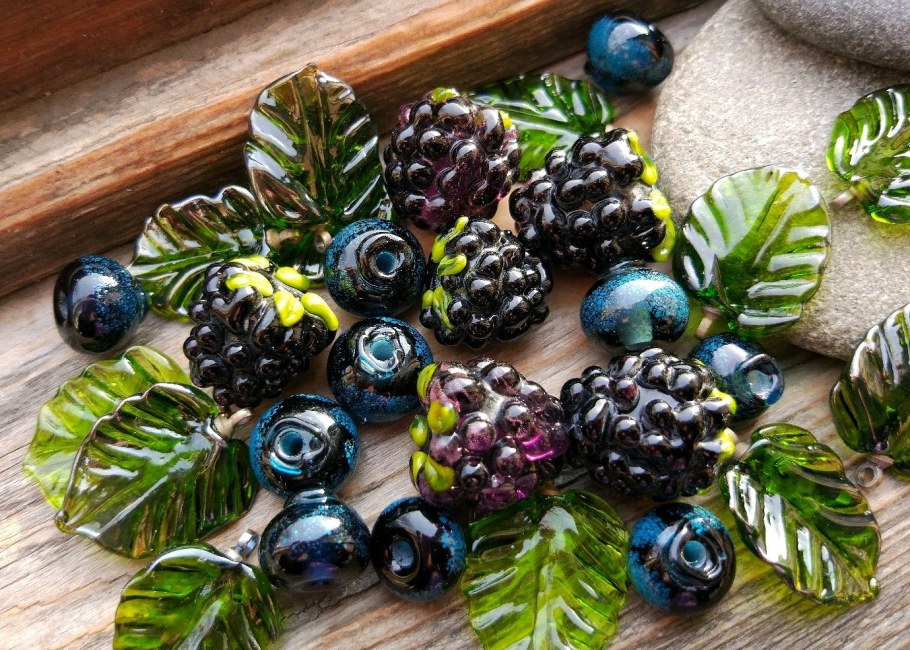 Лэмпворк Бусины финикийские