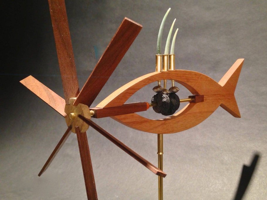 Флюгер с вертушкой