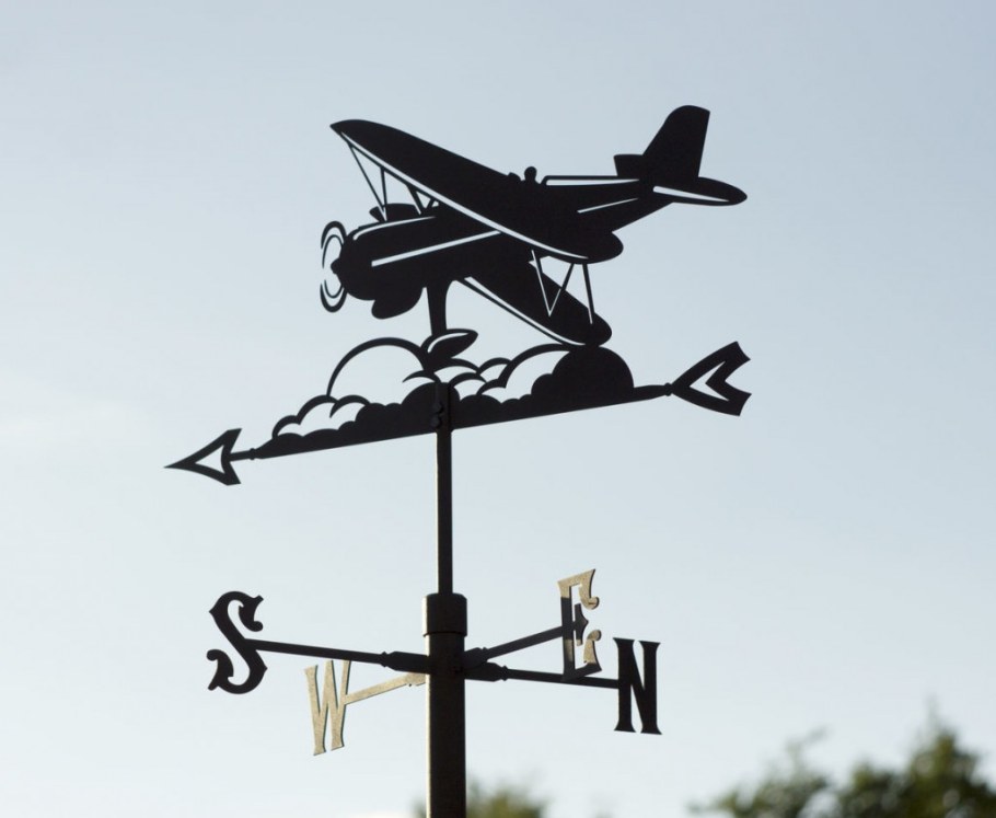 Флюгер "самолет5" - мини 45 см