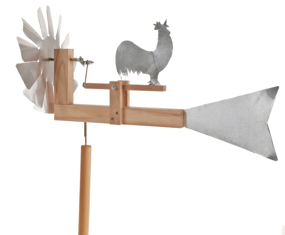 Флюгер с вертушкой