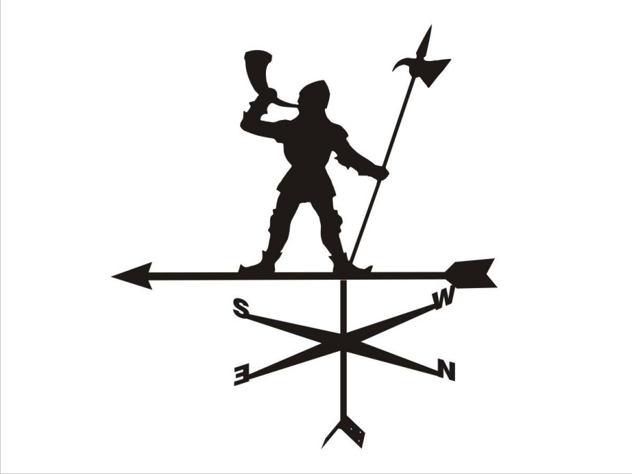 Флюгер горнист