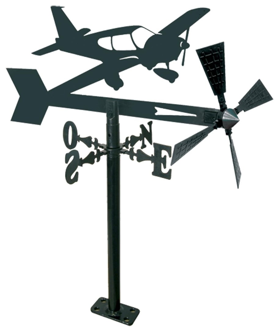 Флюгер на крышу "самолет"